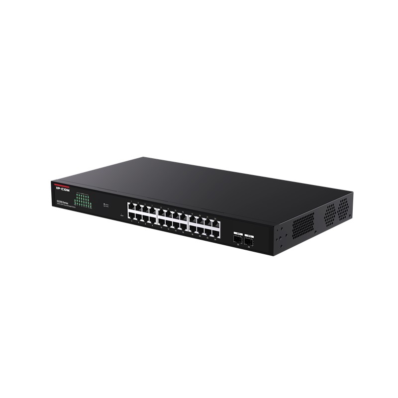 IP-COM G2226F 24 PORT GIGABIT + 2XSFP UPLINK CLOUD YÖNETİLEBİLİR RACKMOUNT SWITCH - Image 2
