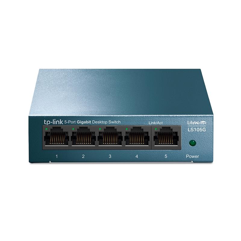 TP-LINK LS105G 5 PORT GIGABIT METAL KASA SWITCH - Image 2