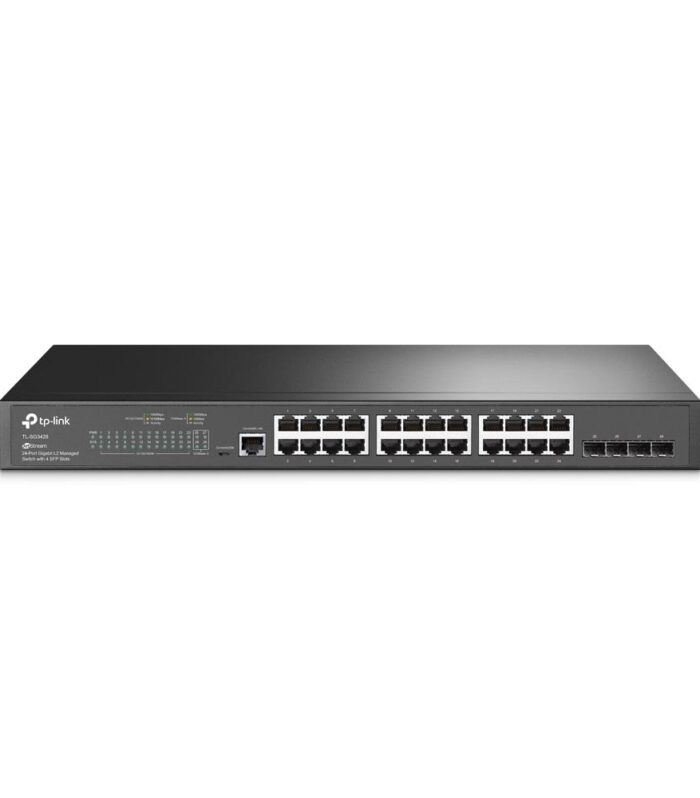 TP-LINK OMADA TL-SG3428 24 PORT GIGABIT+4XGIGABIT SFP UPLINK L2+ YÖNETİLEBİLİR RACKMOUNT SWITCH