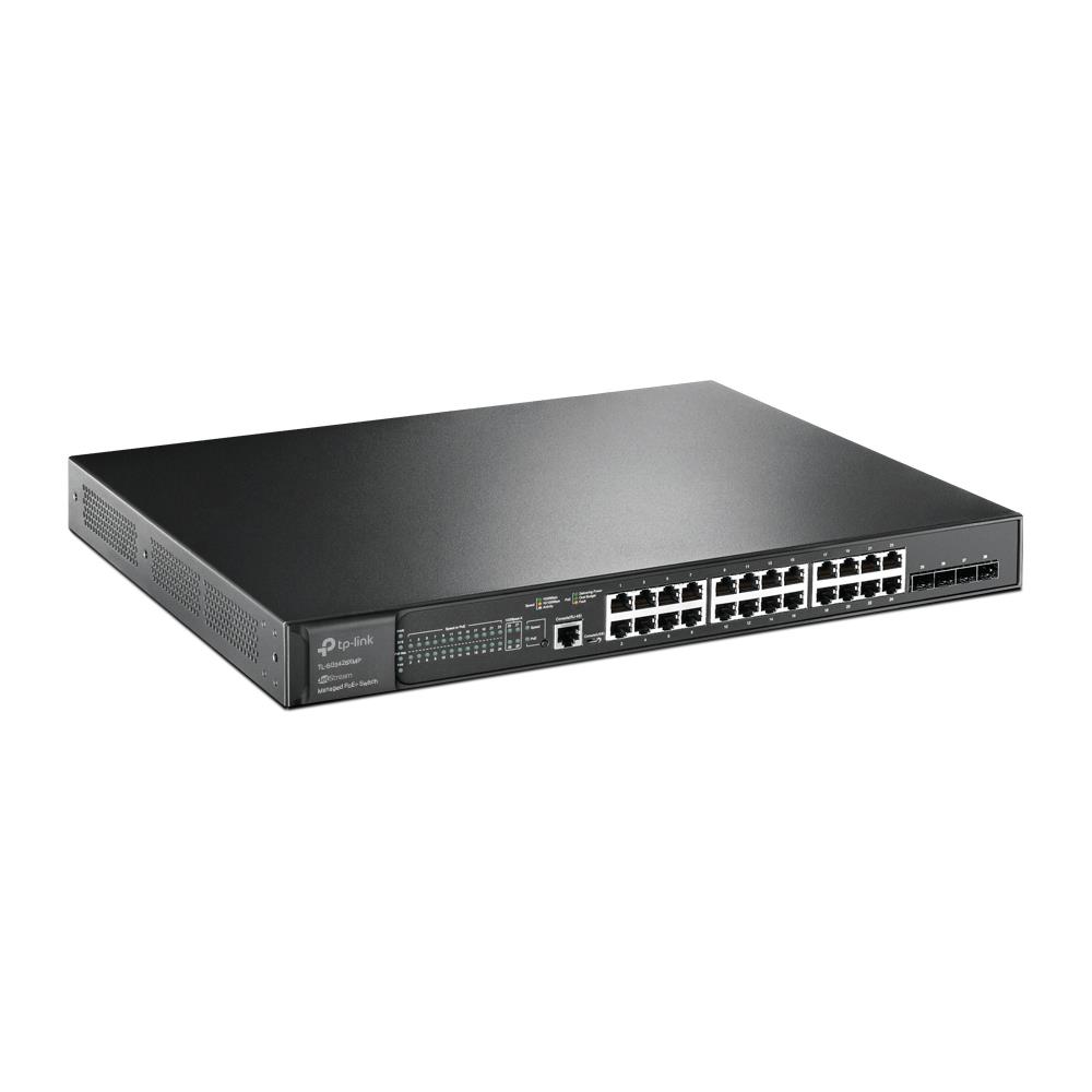 TP-LINK OMADA TL-SG3428XMP 24 PORT GIGABIT + 4X10GB SFP UPLINK YÖNETİLEBİLİR 384W POE RACKMOUNT SWITCH - Image 2