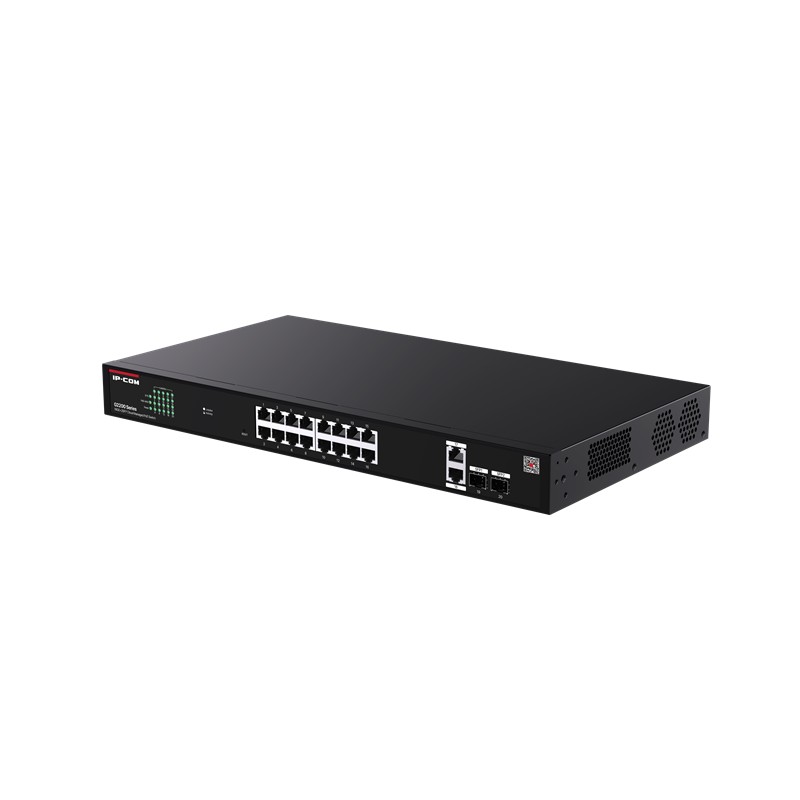 IP-COM G2220P-16-250W 16 PORT GIGABIT+2XRJ45/SFP UPLINK 230W POE CLOUD YÖNETİLEBİLİR RACKMOUNT SWITCH - Image 2