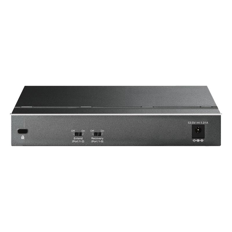 TP-LINK OMADA DS108GP 8 PORT GIGABIT 65W 250 METRE POE MESAFE METAL KASA SWITCH - Image 2