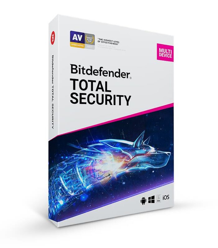 BITDEFENDER TOTAL SECURITY 5KULL. 1YIL KUTU