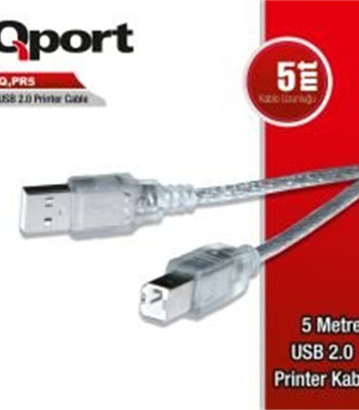 QPORT Q-PR5 USB 2.0 5M YAZICI KABLOSU
