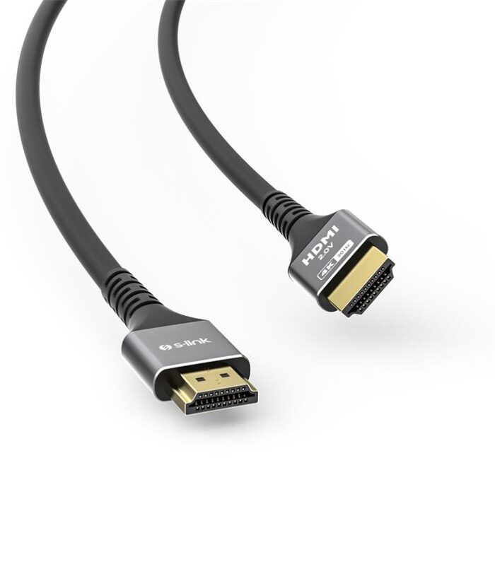 S-LINK SLX-HD4K30 19+1 HDMI TO HDMI 30MT METAL V2.0 4K (4096*2160) 30HZ KABLO