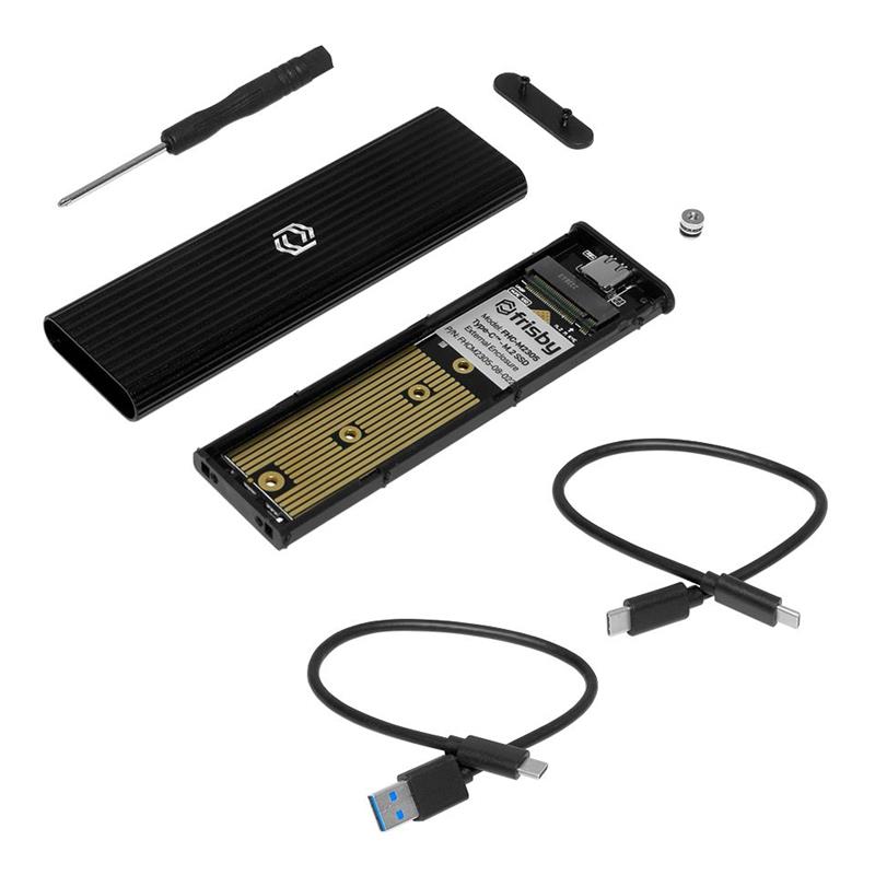 FRISBY FHC-M2305 TYPE-C USB 3.1 - M.2 PCIE NVME SSD ALÜMİNYUM DİSK KUTUSU - Image 3