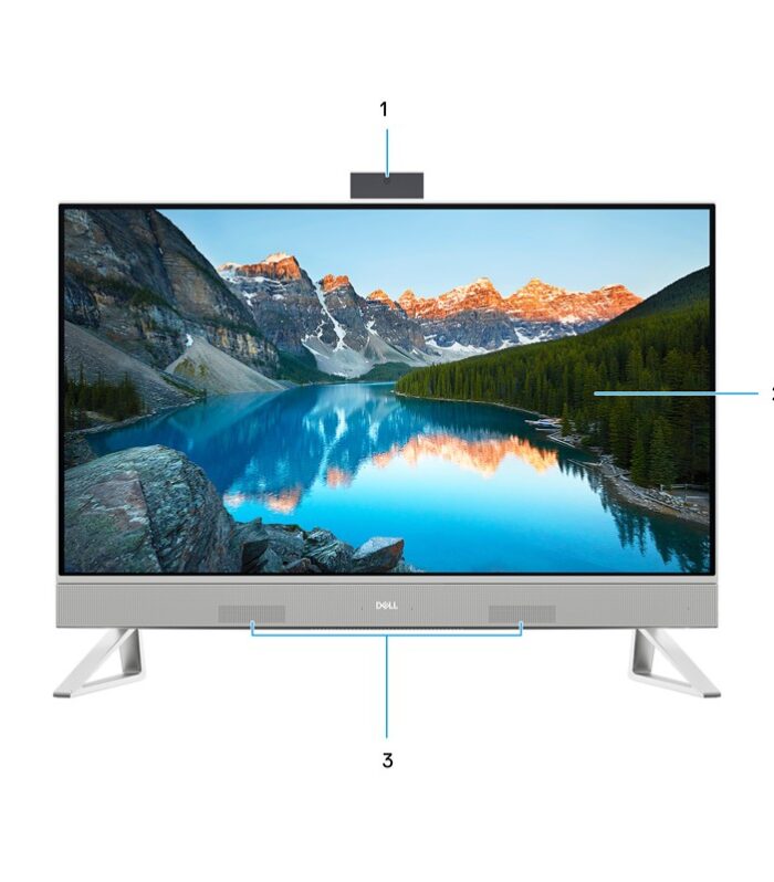 DELL EC242501020UBU I5-1334U 16GB 512SSD UBUNTU 23.8 AIO